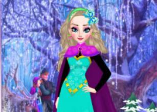 Elsa Kış Modası Oyunu mobil